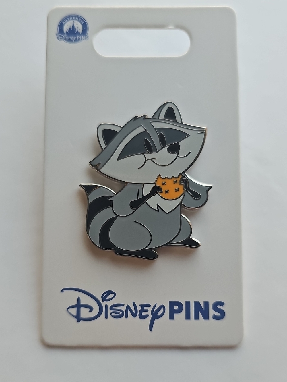 (3/$45) Disney Meeko eating a cookie Pin from Pocahontas